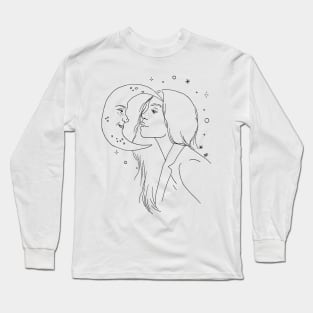 you are my moonlight Long Sleeve T-Shirt